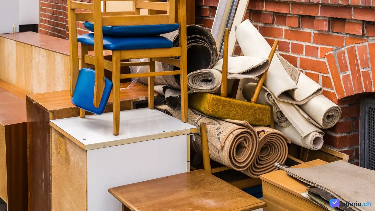 Leerer Raum nach einer fachgerechten Wohnungsräumung